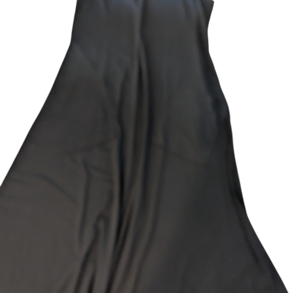 New Black Maxi Dress By Exclusive Heart Sleeveless Knit Relaxed Casual NWT Sz L - Picture 3 of 8